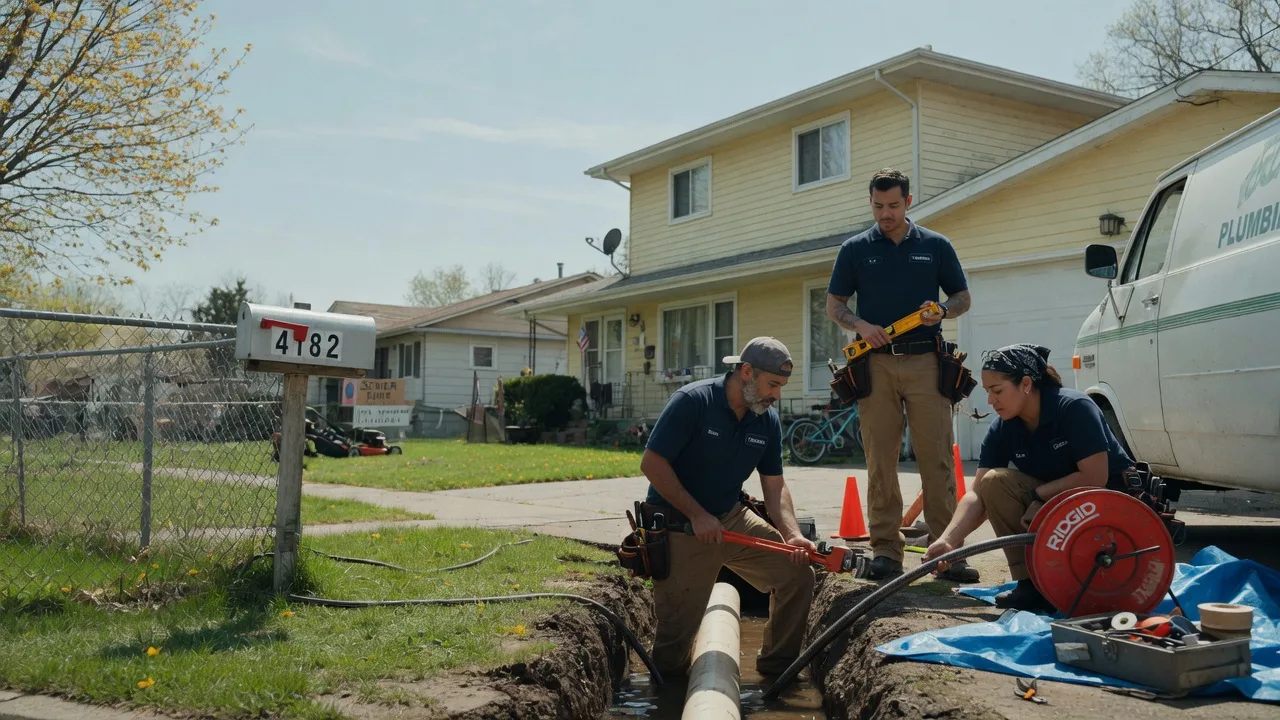 Gas Line Repair in New Holstein, WI near me